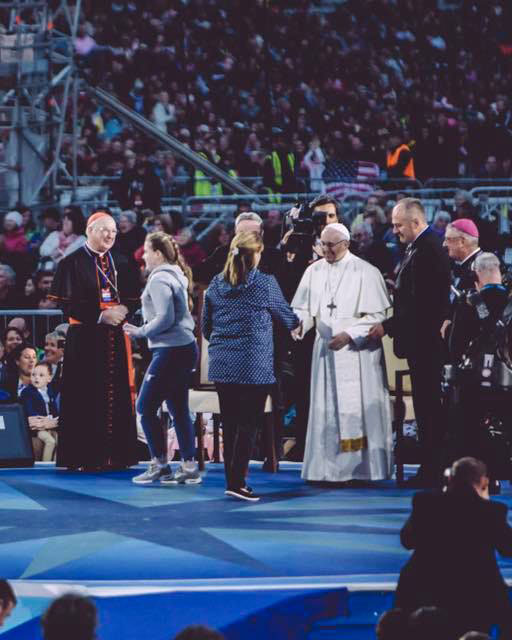 In Dublin with Pope Francis