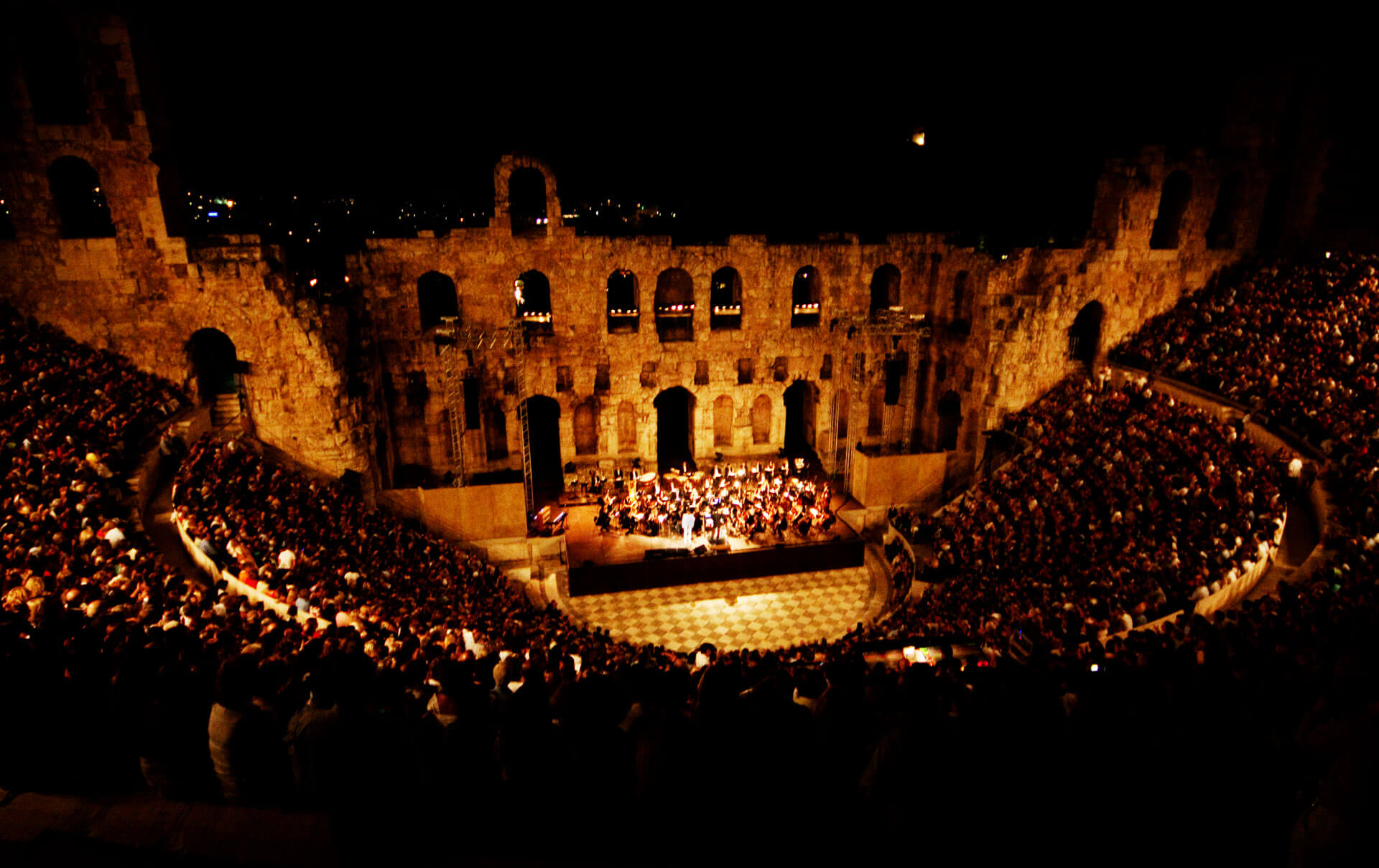 Atene, Herodus Atticus Odeon